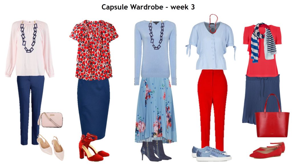 Capsule Wardrobe - week 3